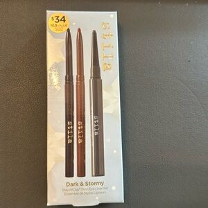 BNIB Stila Dark & Stormy Eyeliner Set